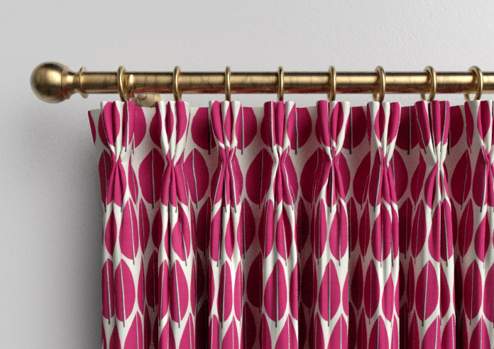 Lazza, Cerise - Made to Measure Curtains - Image 11